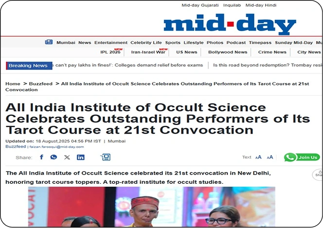 Mid Day article