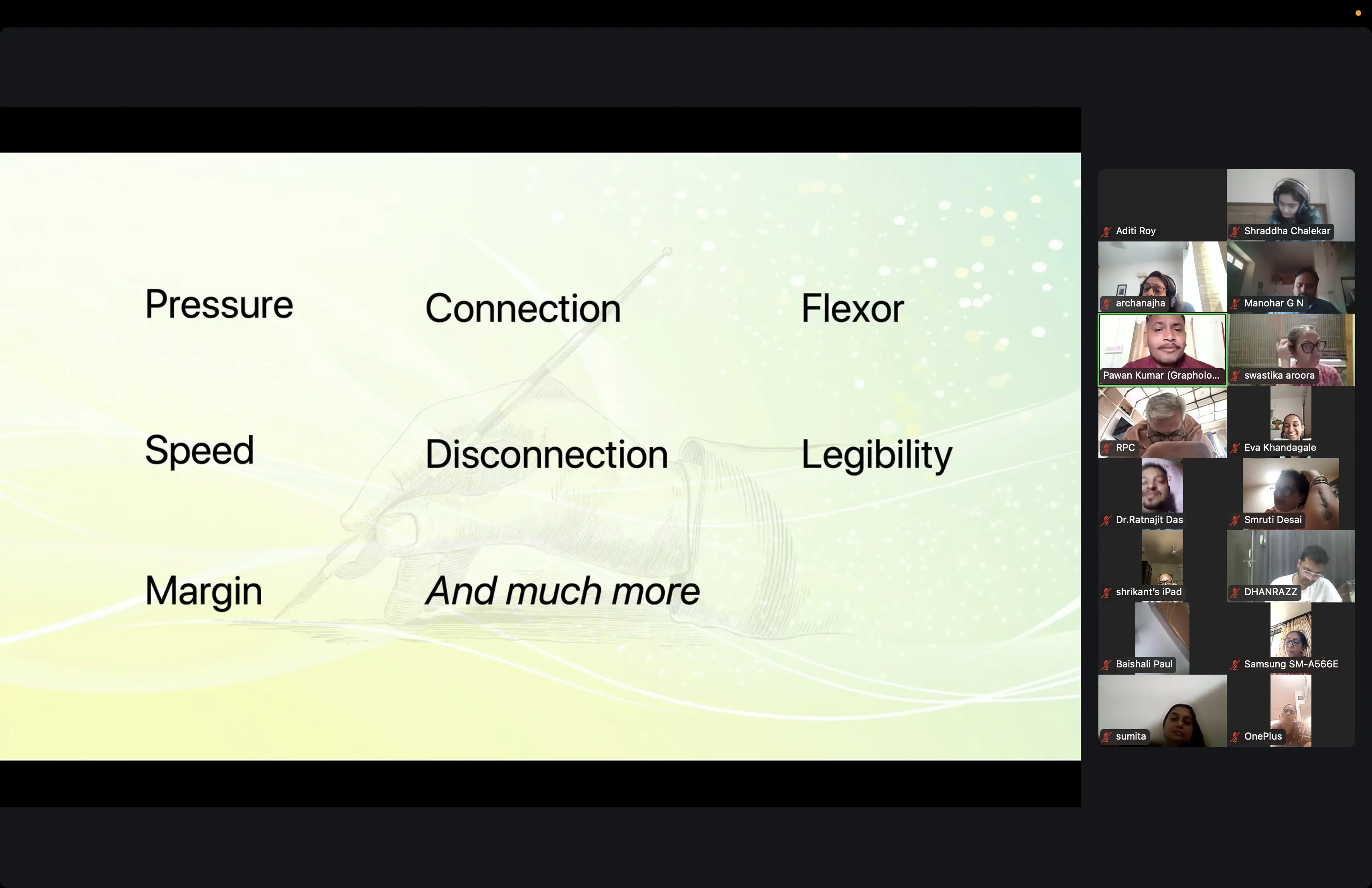 Live webinar session